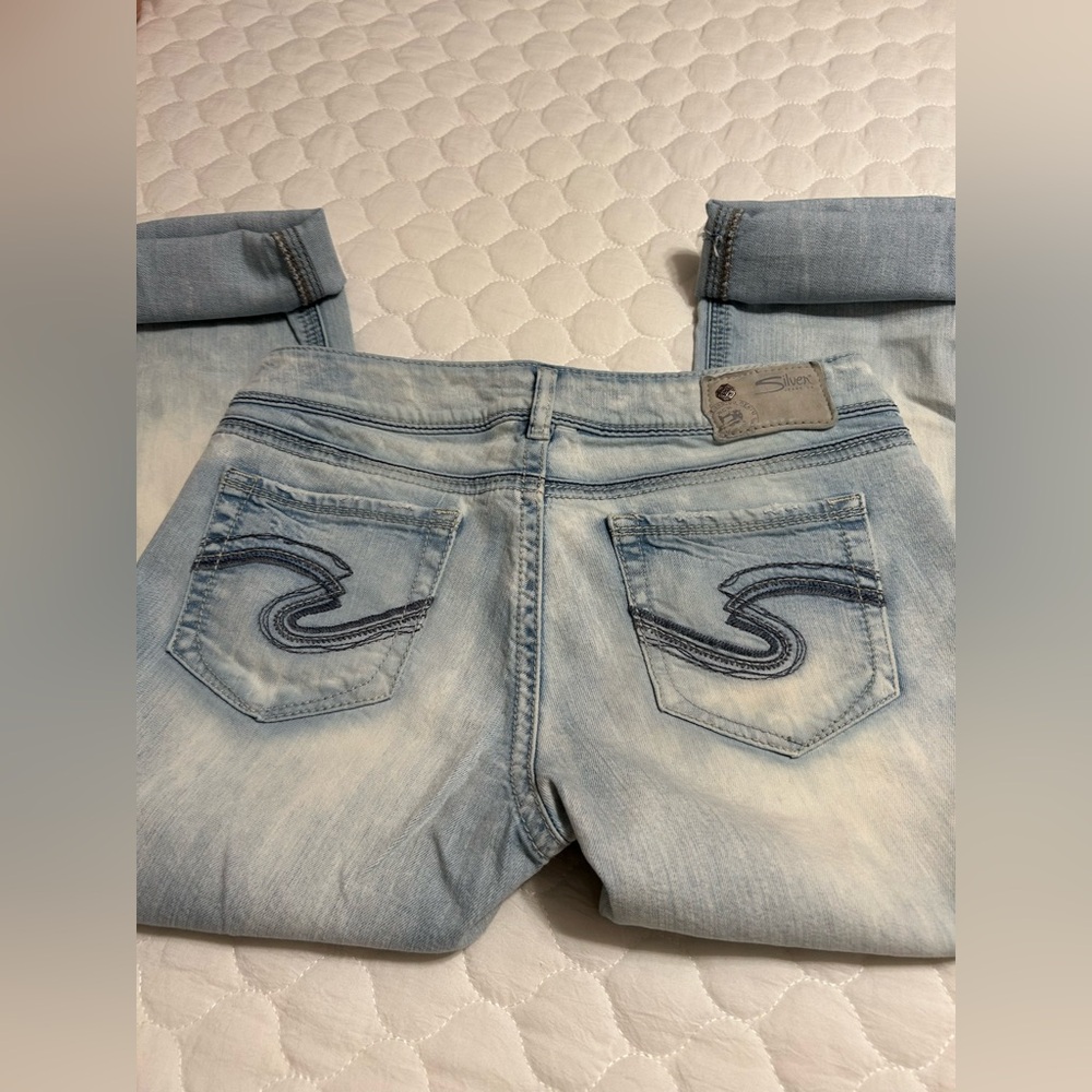 Silver Jeans Capris Sz 29 waist